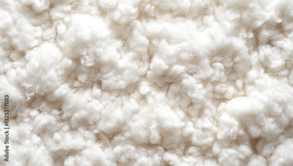 Close-Up View of Soft White Fibers Creating a Luxurious and Cozy Textile Background Ideal for Design and Fabric Projects Close-Up View of Soft White Fibers Creating a Luxurious and Cozy Textile Background Ideal for Design and Fabric Projects