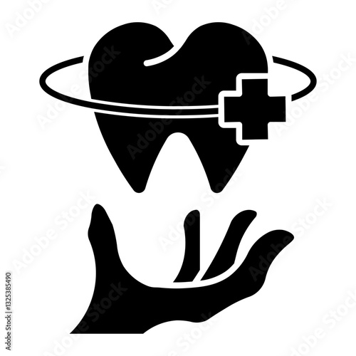 dental service Solid icon
