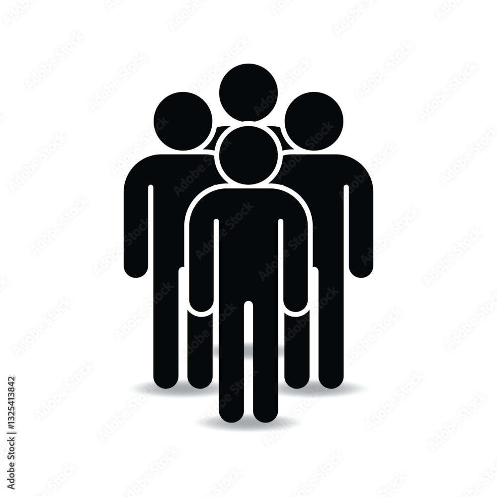 3 group people icon