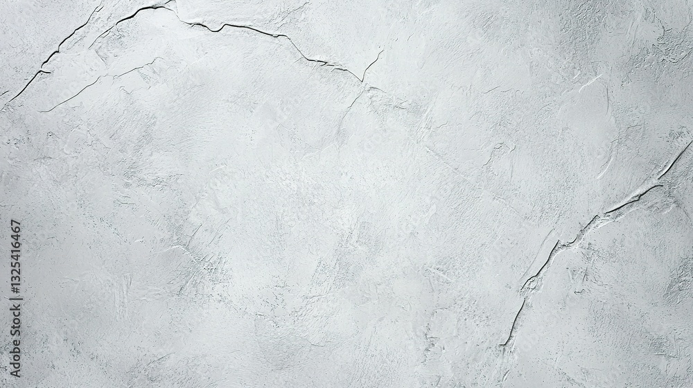 Cracked textured white wall surface with interesting patterns throughout Cracked textured white wall surface with interesting patterns throughout
