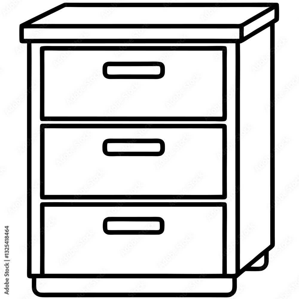 vector illustration of a office cabinet vector illustration of a office cabinet