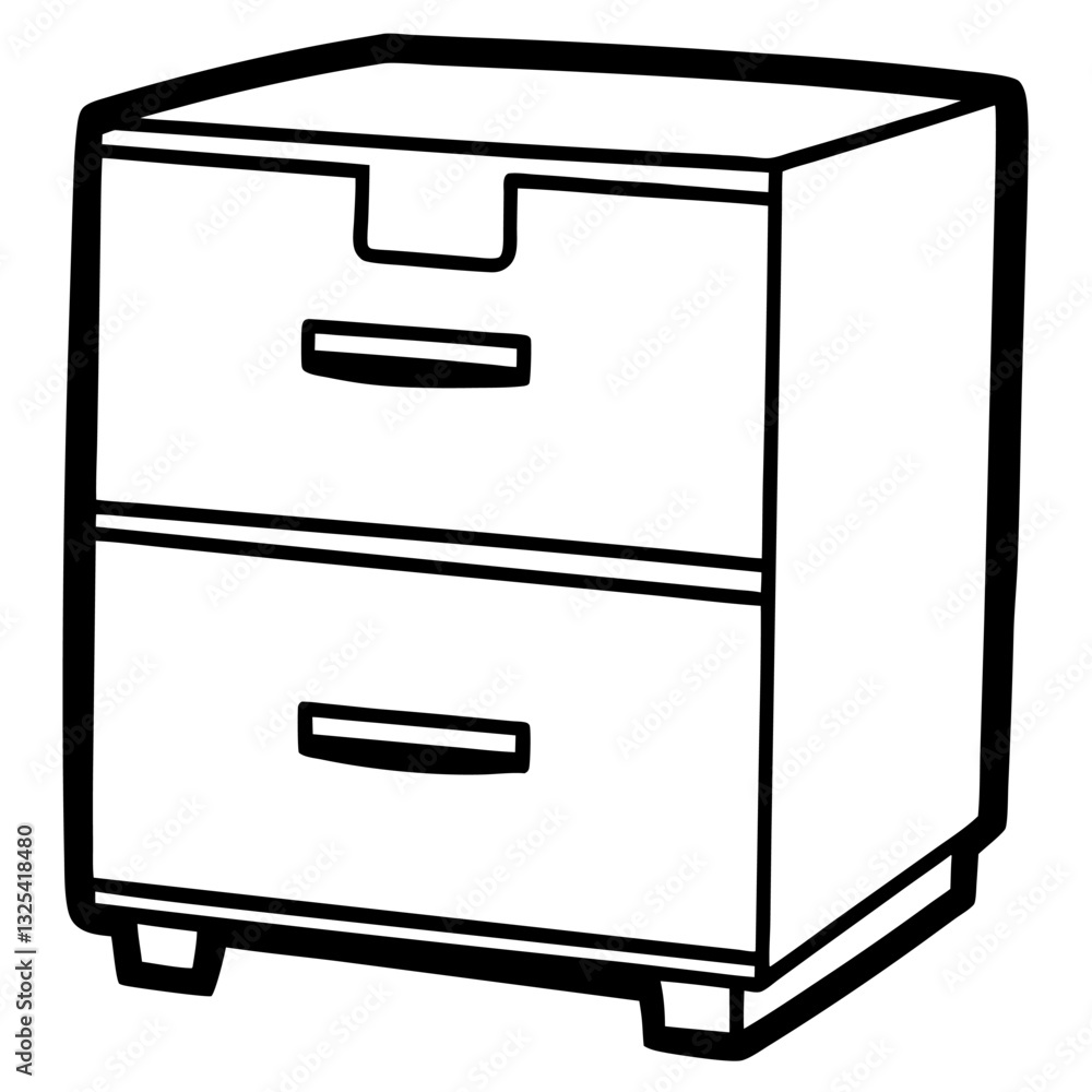 vector illustration of a office cabinet vector illustration of a office cabinet