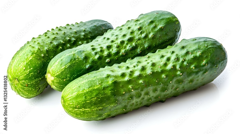 cucumber isolated on white background full depth cucumber isolated on white background full depth