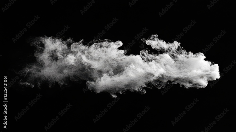 Ink explosion in air, thick pigment clouds dispersing Ink explosion in air, thick pigment clouds dispersing