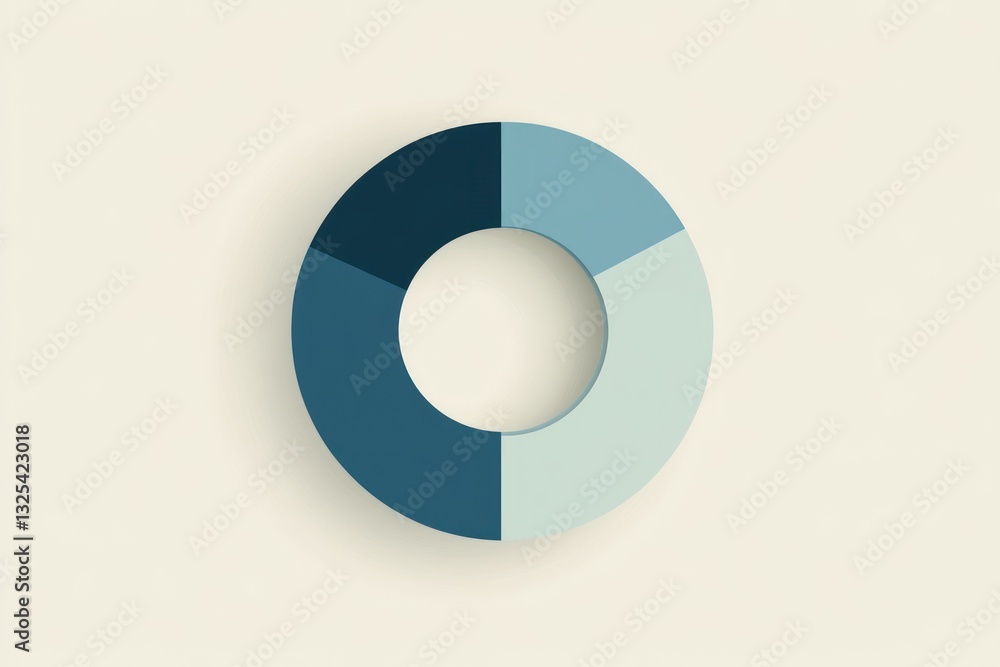 Abstract Geometric Composition with Circle and Sphere in Soft Colors Abstract Geometric Composition with Circle and Sphere in Soft Colors