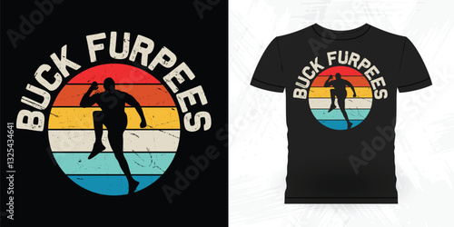 Funny Aerobics Instructor Vintage Aerobics T-shirt Design