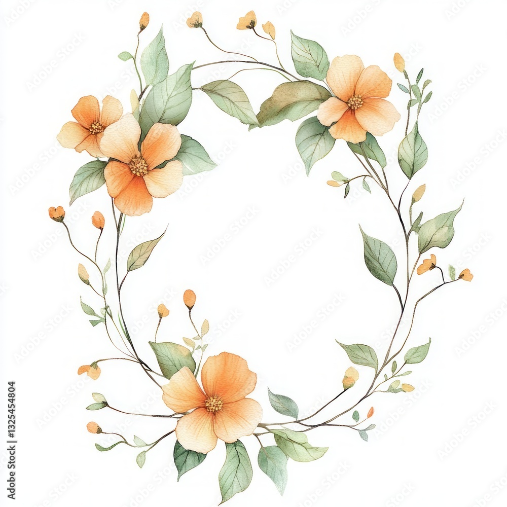 cute and colorful flower garland in soft pastel shades for kids' illustration
cute and colorful flower garland in soft pastel shades for kids' illustration