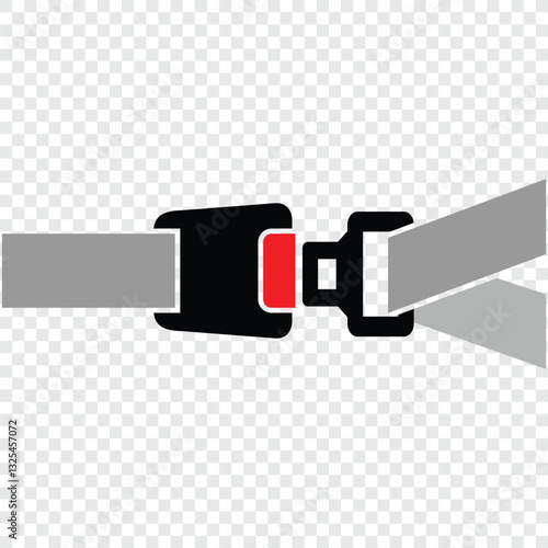  Seat Belts must be worn at all times, sticker vector