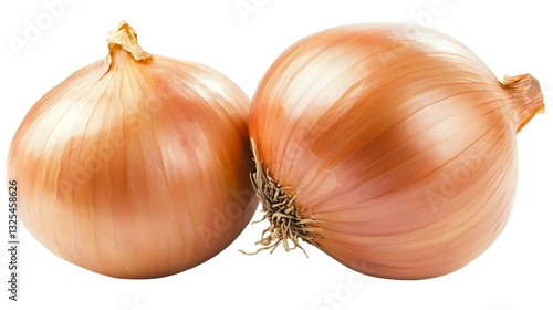 Wallpaper Mural onion isolated on white background clipping path Torontodigital.ca