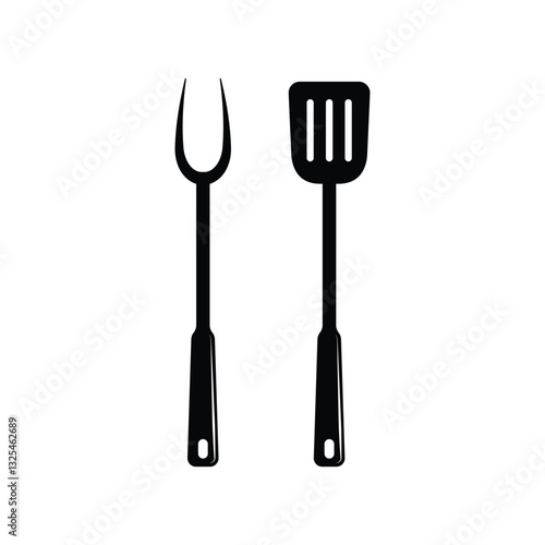  BBQ cooking utensils x cross