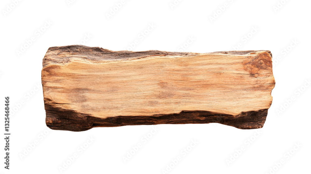Natural Wooden Log with Unique Grain Pattern and Smooth Surface for Rustic Decor Projects Natural Wooden Log with Unique Grain Pattern and Smooth Surface for Rustic Decor Projects