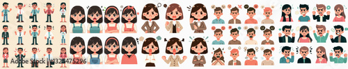 Angry People Vector Image Set 