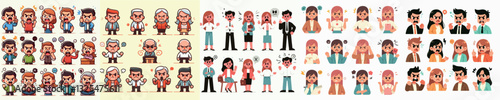 Angry People Vector Image Set 