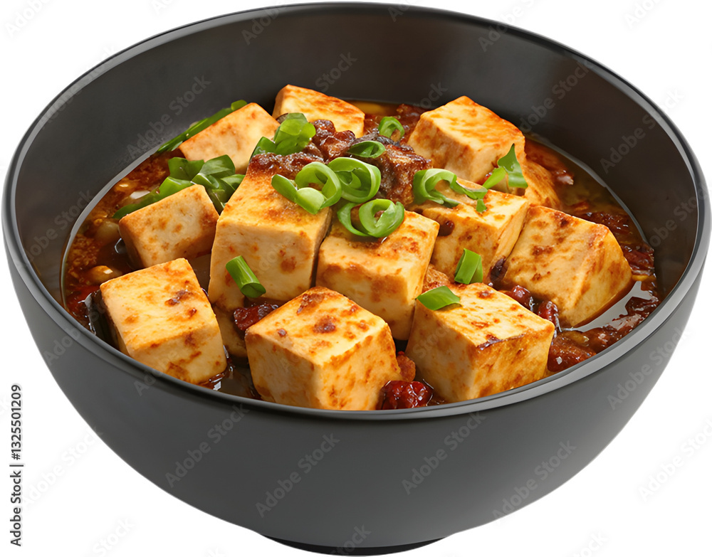 Mapo Tofu is a flavorful Sichuan dish with spicy, savory ingredients. Mapo Tofu is a flavorful Sichuan dish with spicy, savory ingredients.