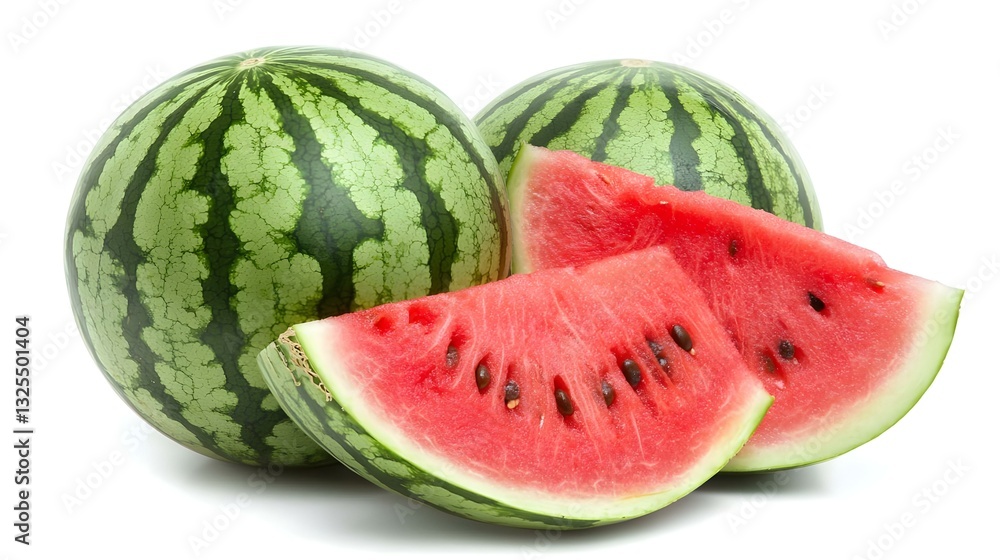watermelon isolated on white background watermelon isolated on white background