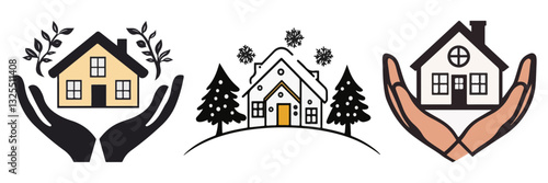 Winter Wonderland: Christmas Cabin Silhouette Decorations for Every Home