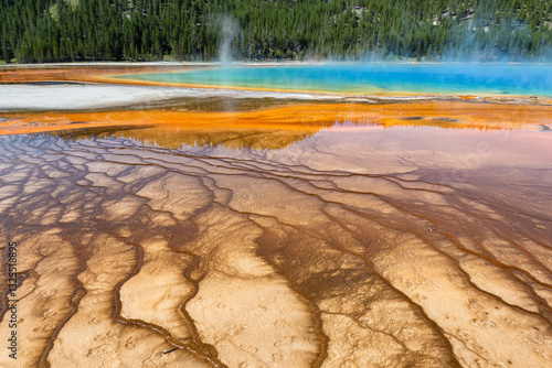 Grand Prismatic Spring in Yellowstone National Park