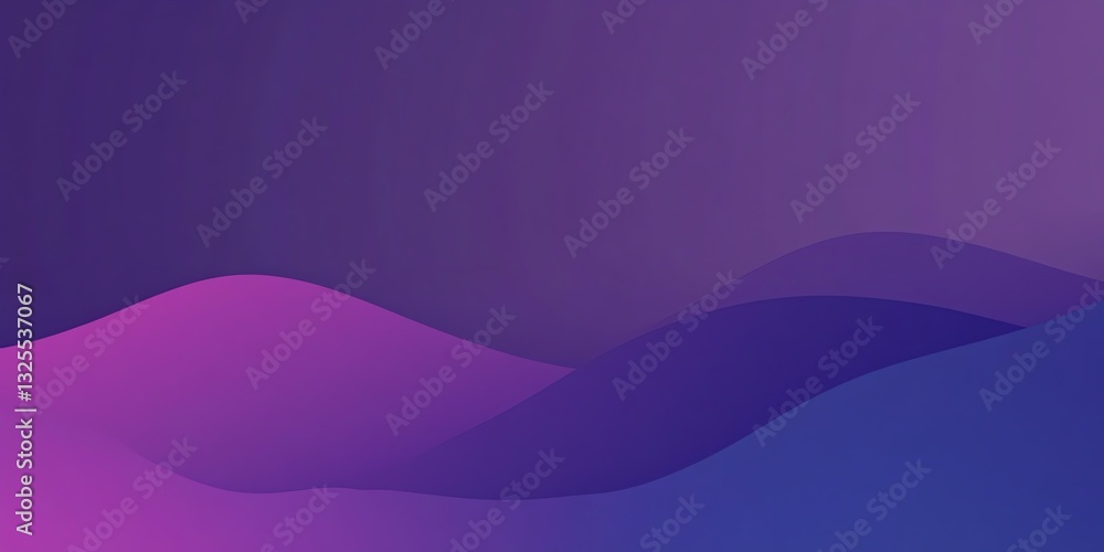 Abstract Wavy Background with Purple and Blue Gradient for Presentation Abstract Wavy Background with Purple and Blue Gradient for Presentation