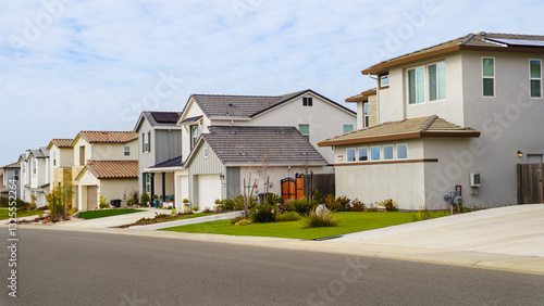 Single family homes in a quiet neighborhood
