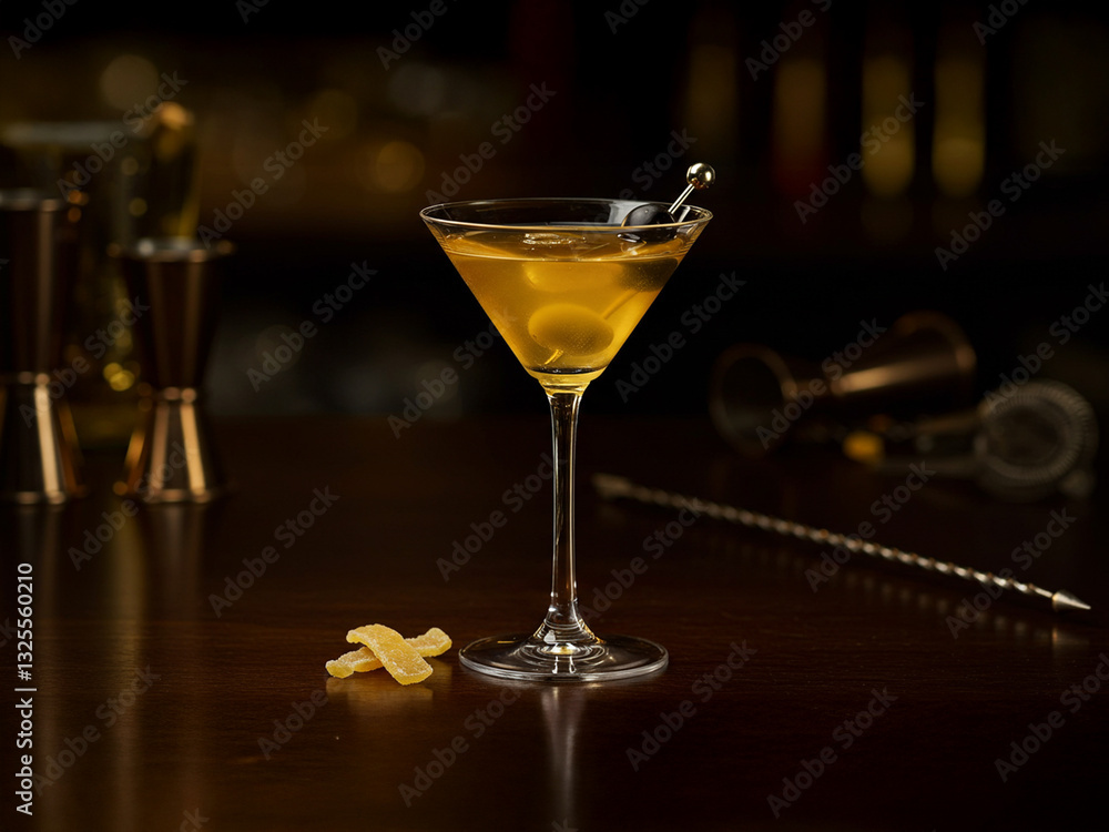 Golden Elegance: A Classic Cocktail Experience Golden Elegance: A Classic Cocktail Experience