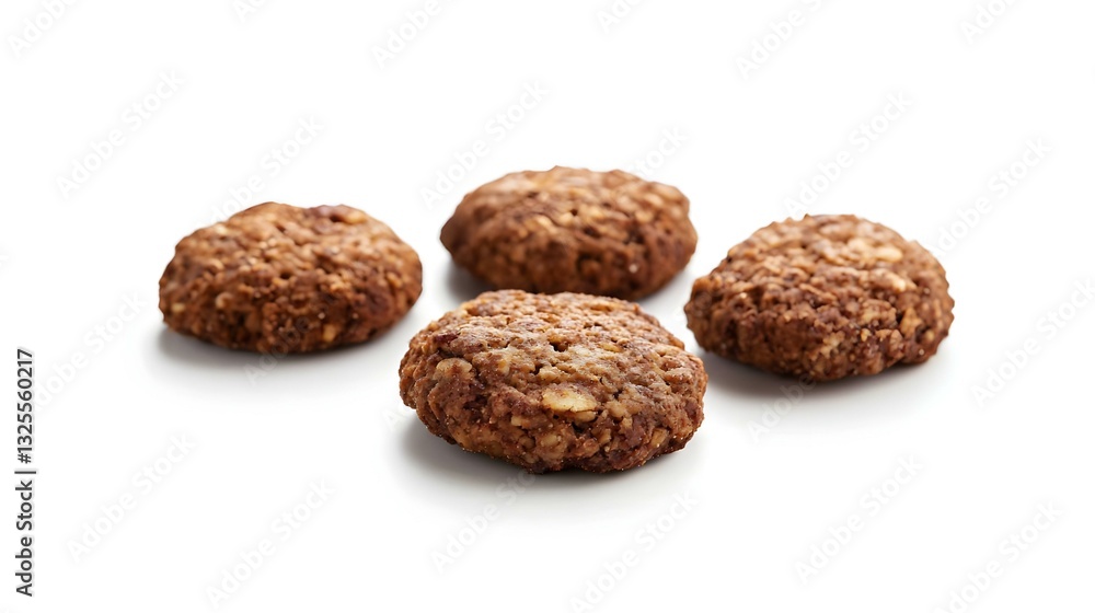 Dog biscuits isolated on white background Dog biscuits isolated on white background