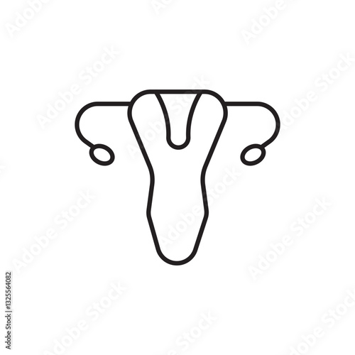 Gynecology icon isolated