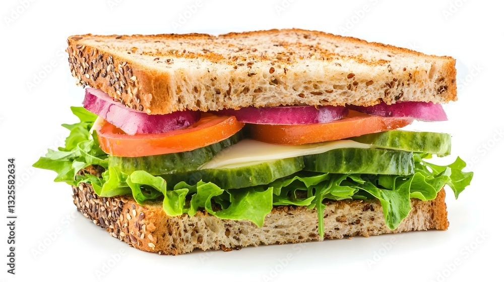 sandwich isolated on white background sandwich isolated on white background