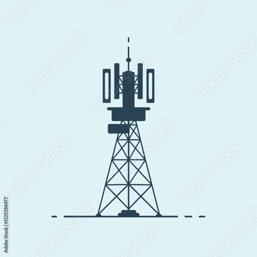 Advanced Telecommunications Tower for 5G Internet