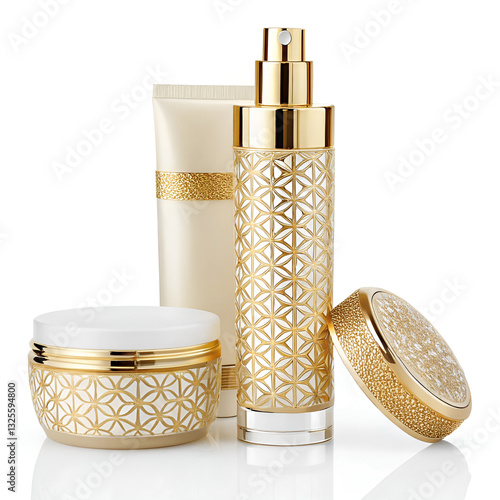 perfume bottle and perfume