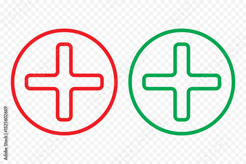 First aid kit icon set. Medical box with cross. Medical emergency equipment. Healthcare concept.  Medical symbol, Variety Design. EPS 10