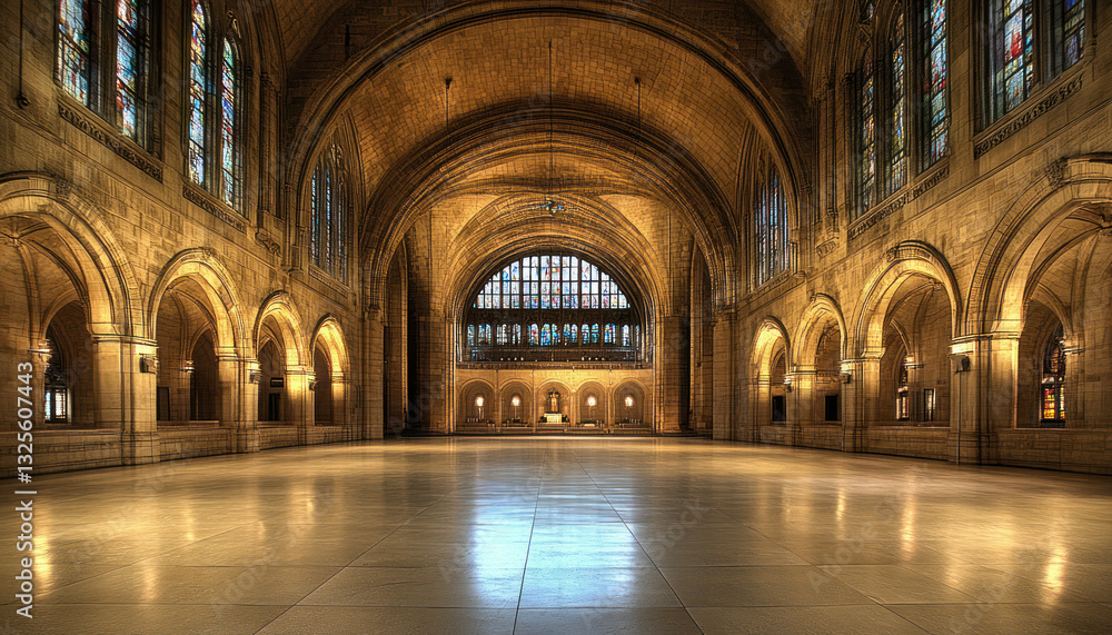 Fototapeta premium Grand Cathedral Interior, NYC