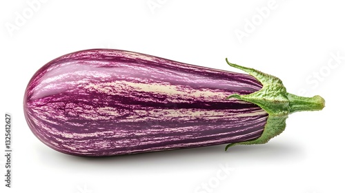 Wallpaper Mural A single striped Italian purple eggplant Torontodigital.ca