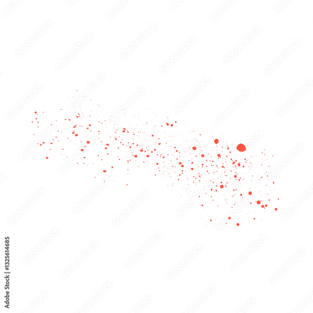Paint splash isolated on white. Blood splatters. Red blots of watercolor Realistic bloody splatters for Halloween Drop of blood concept. blood splat isolated on png background. Paint splash isolated on white. Blood splatters. Red blots of watercolor Realistic bloody splatters for Halloween Drop of blood concept. blood splat isolated on png background.