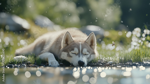 Serene Slumber: A beautiful...
