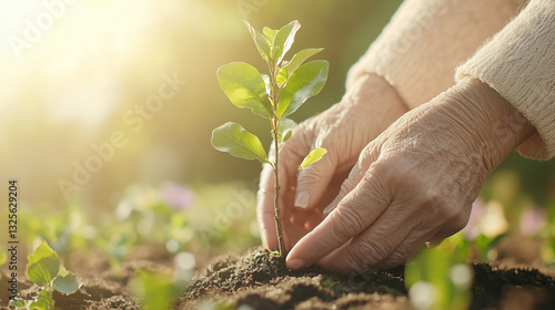 Nurturing New Life: Hands d...