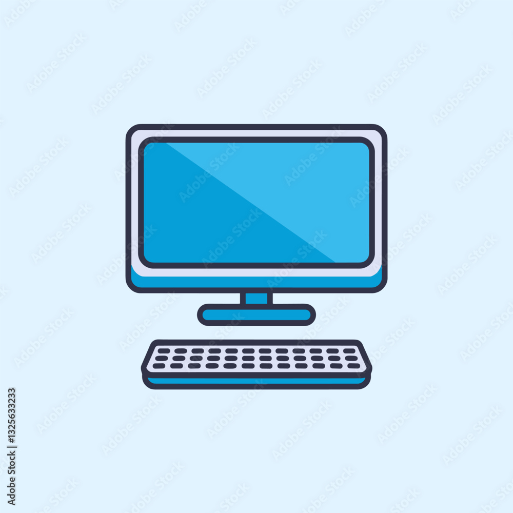 Office Desk Essentials: Monitor and Keyboard Office Desk Essentials: Monitor and Keyboard