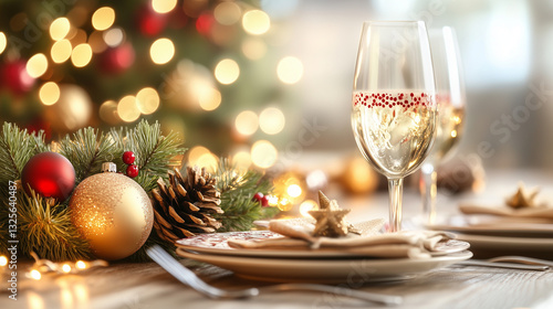 Festive Table Setting: A cl...