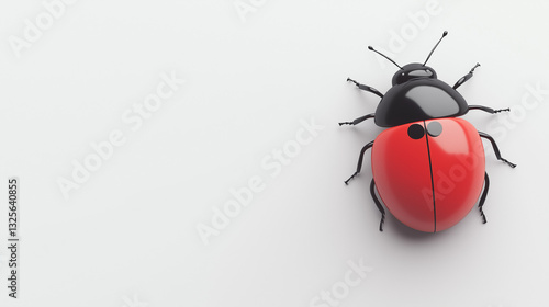 Ladybug Elegance: A close-u...