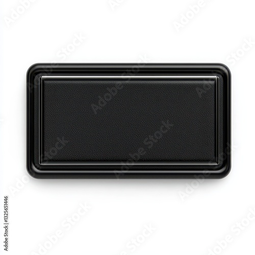 Black Textured Surface with Smooth Edges for Product Display