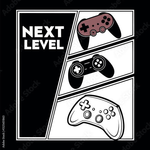 Retro Pixel Power-Up T-Shirt Design - 8-Bit Gaming Nostalgia for Gamers