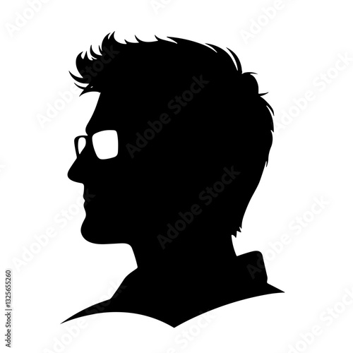 Male Profile Silhouette