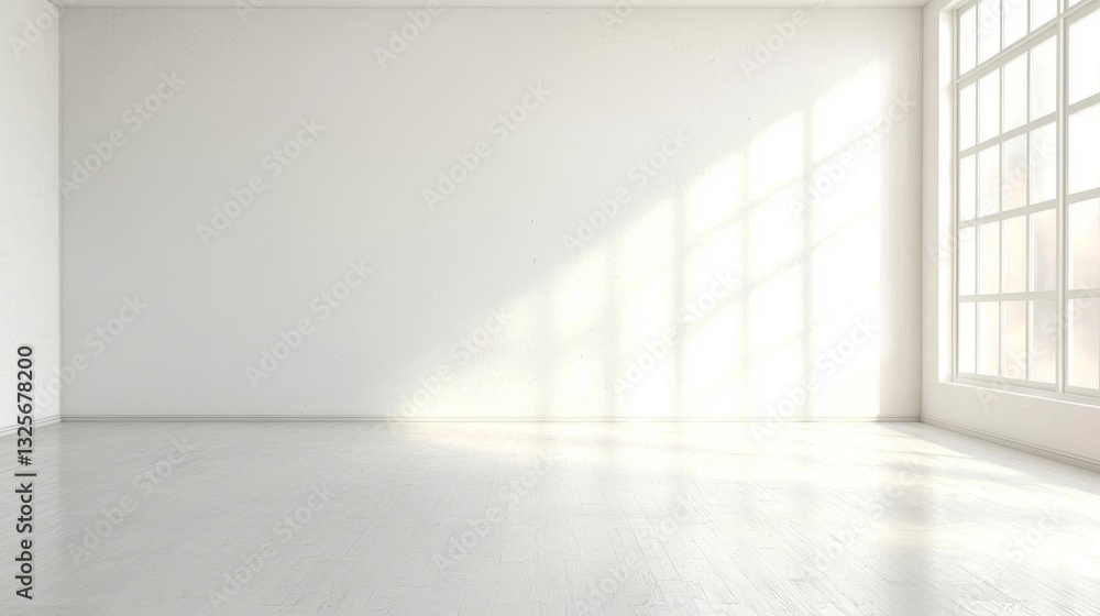Contemporary design featuring a plain wall and floor.