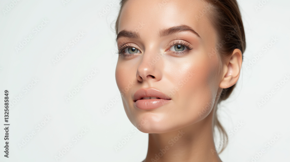 Skincare and facial treatments for wellness: portrait of a woman in a beauty studio, embracing healthy skin, cosmetics, and dermatology.
Skincare and facial treatments for wellness: portrait of a woman in a beauty studio, embracing healthy skin, cosmetics, and dermatology.