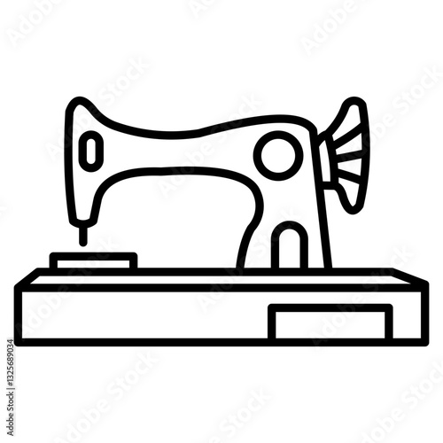 old sewing machine