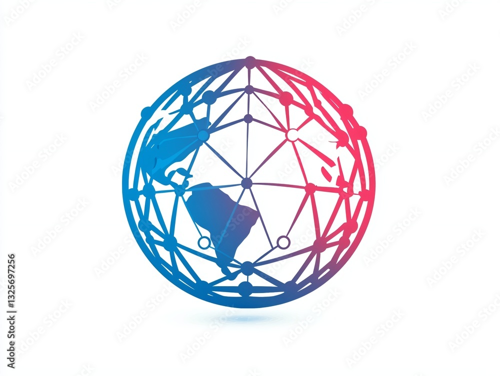 Global Network Globe Global Network Globe
