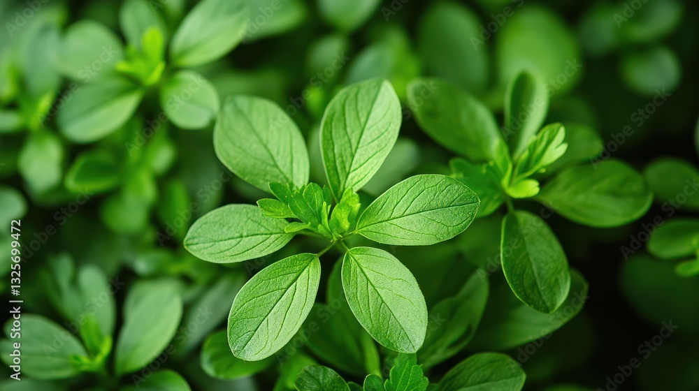 Lush green leaves, garden, sunlight, growth, texture Lush green leaves, garden, sunlight, growth, texture