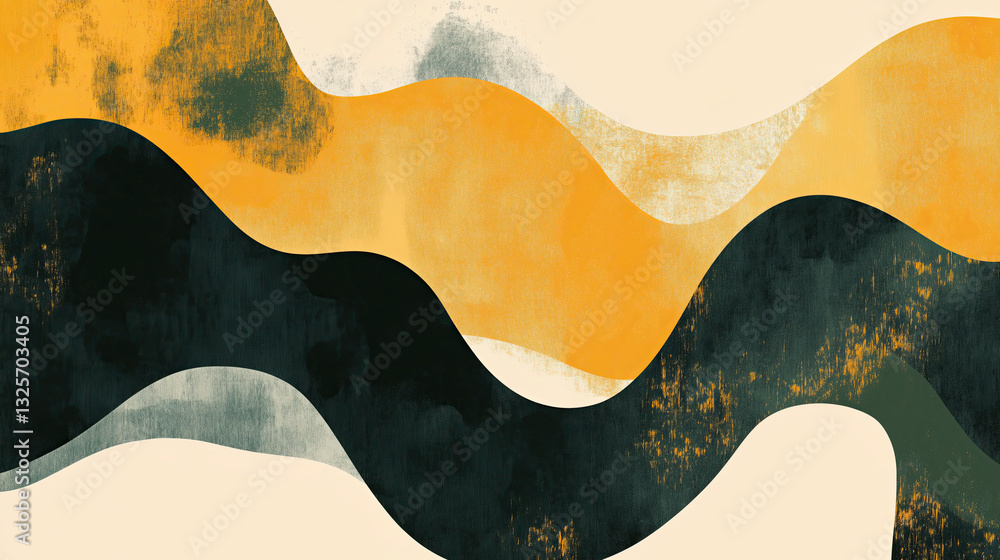 Abstract Vector Shapes in Muted Golds and Greens Offering Sleek and Stylish Visual Appeal Abstract Vector Shapes in Muted Golds and Greens Offering Sleek and Stylish Visual Appeal
