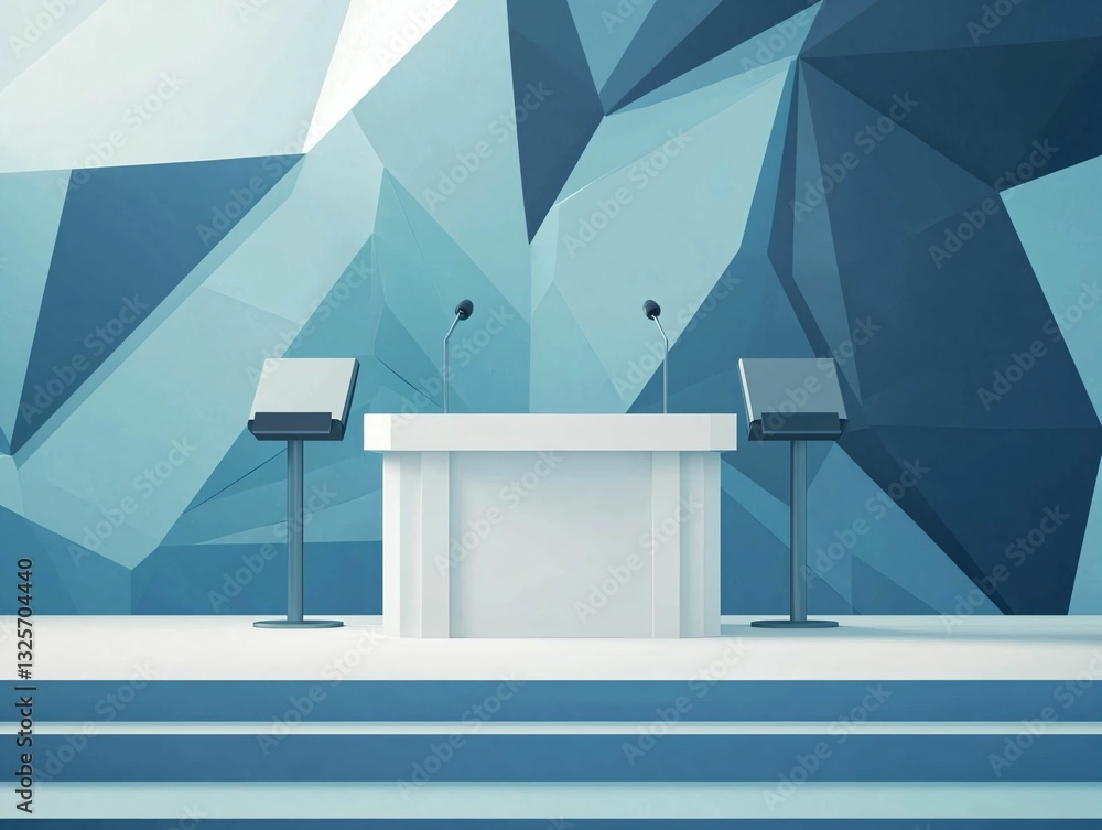 Obraz premium Conference Podium