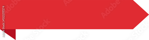 Free Download Red Bookmark Labels - Flat Design Illustration - GFXLoad