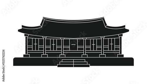 Korea house black